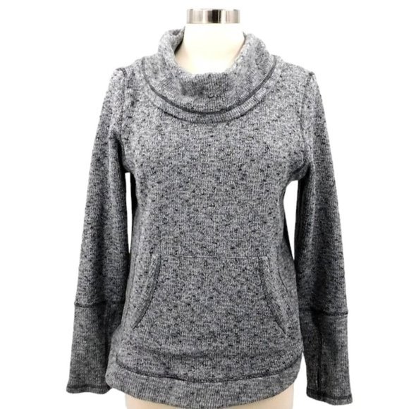 RBX "Funnel Neck" Grey Heather Pull-over Sweatshirt - Picture 10 of 10